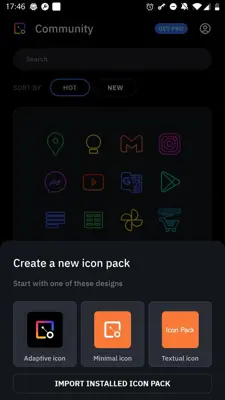 Icon Pack Studio android App screenshot 2